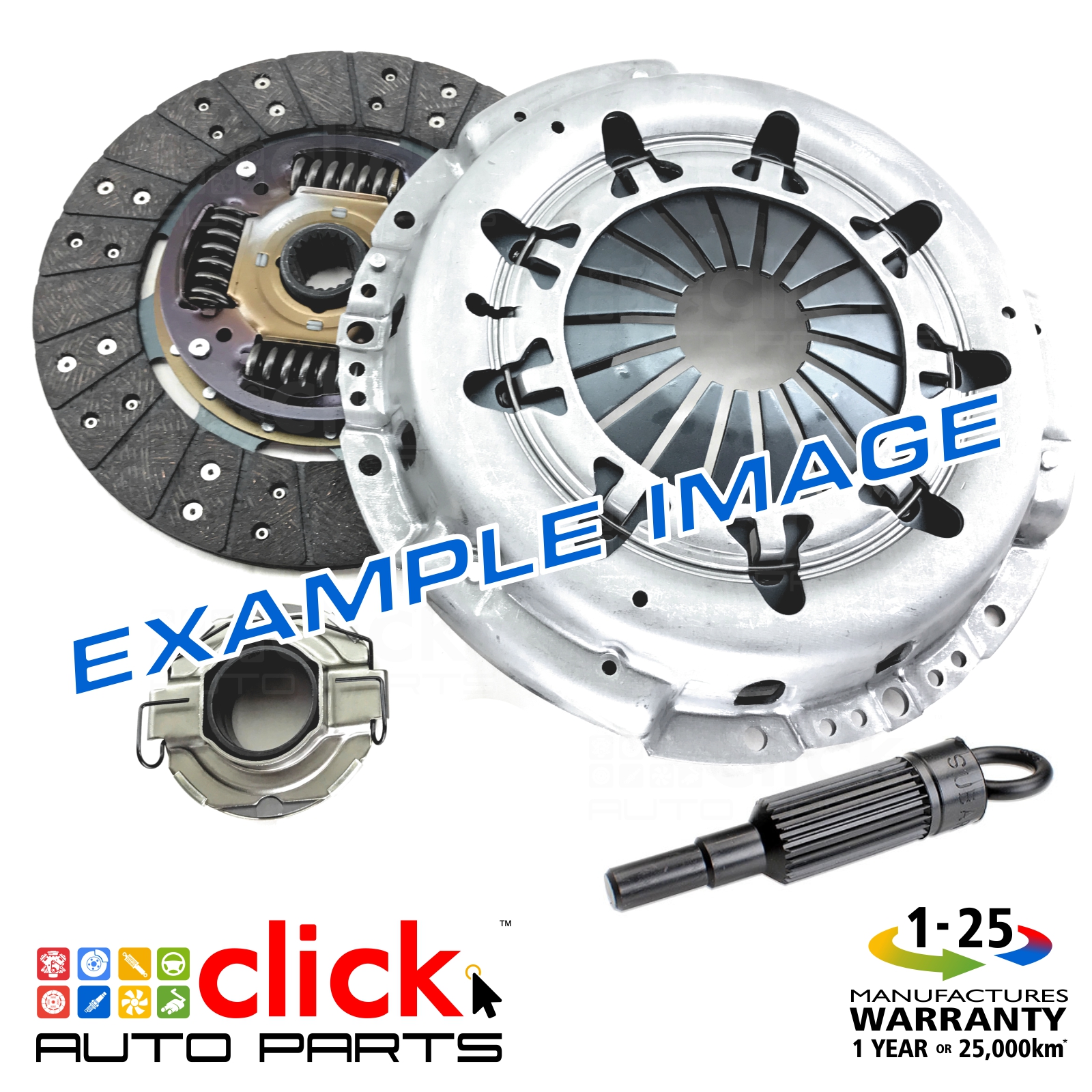 CLUTCH KIT for NISSAN NAVARA D22 3.0L TURBO DIESEL (ENG ZD30DDT) 2002